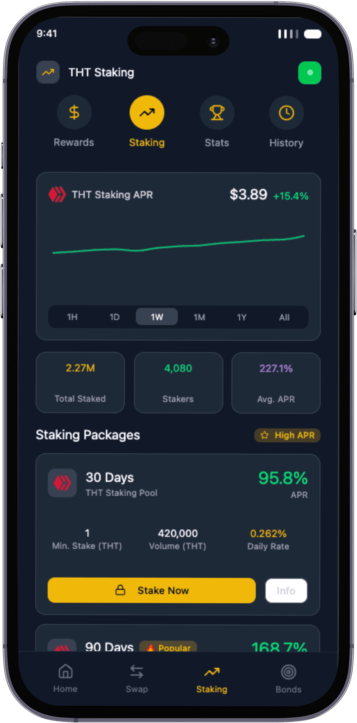 Haust Wallet - Asset Detail